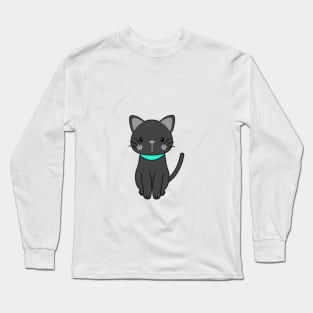 Cute Cat Cartoon Long Sleeve T-Shirt